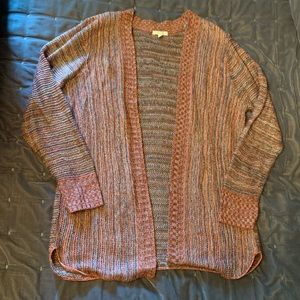 multi-colored maurices cardigan